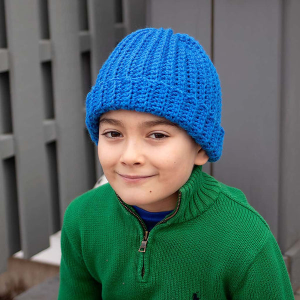 Easy Kids Hat Crochet Pattern