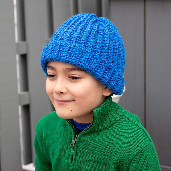 Easy Kids Hat Crochet Pattern