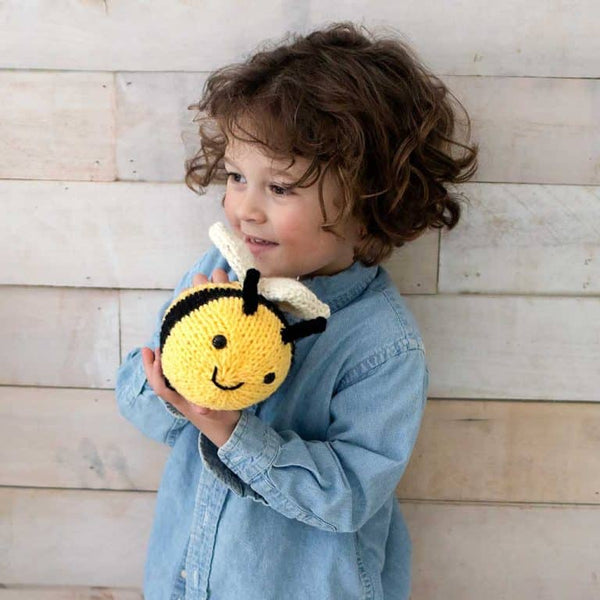 Easy Plush Bee Knitting Pattern
