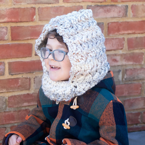 Cozy Kids Crochet Hood Pattern