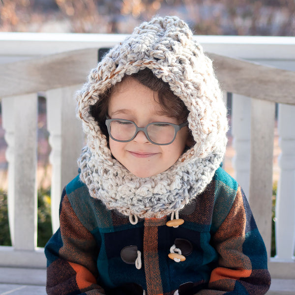 Cozy Kids Crochet Hood Pattern