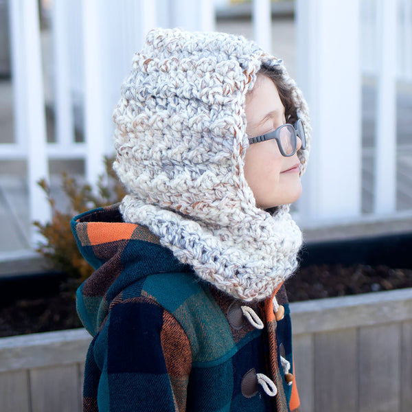 Cozy Kids Crochet Hood Pattern