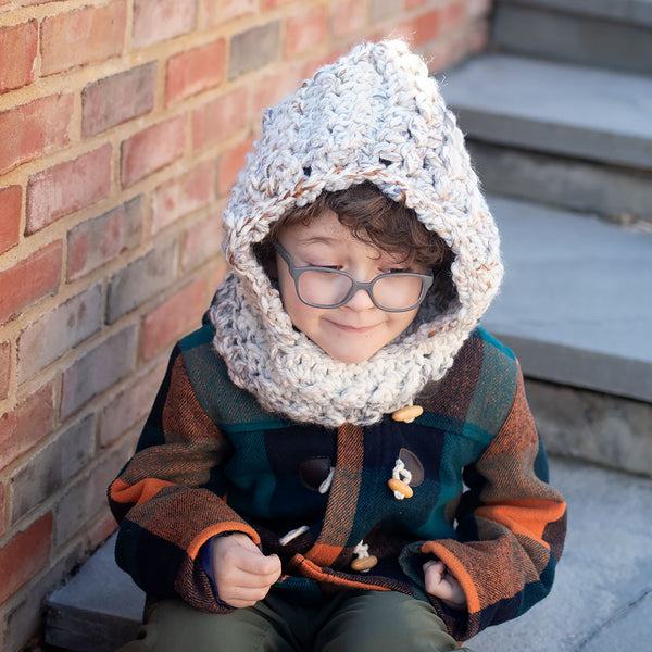 Cozy Kids Crochet Hood Pattern