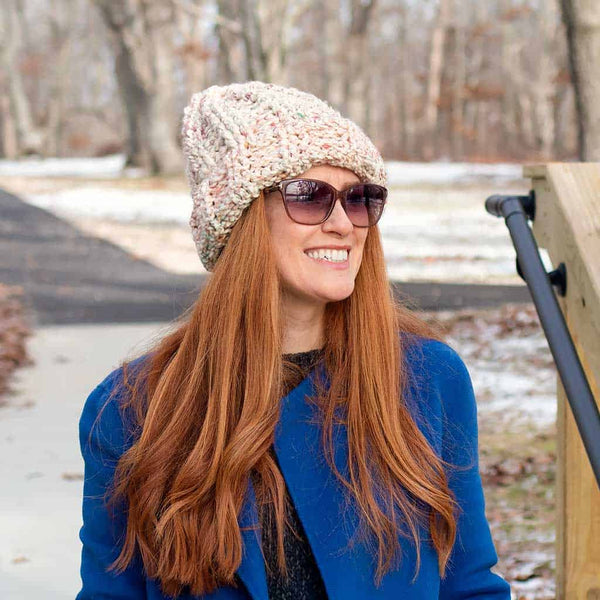Easy Ribbed Crochet Hat