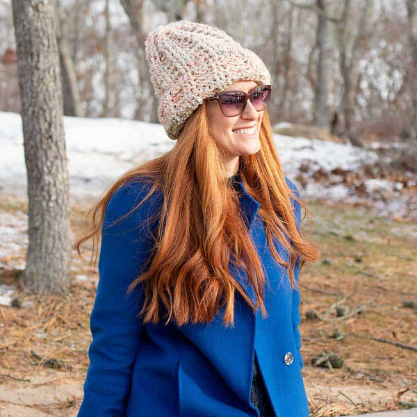 Easy Ribbed Crochet Hat