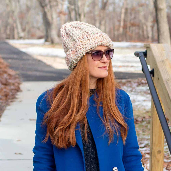 Easy Ribbed Crochet Hat