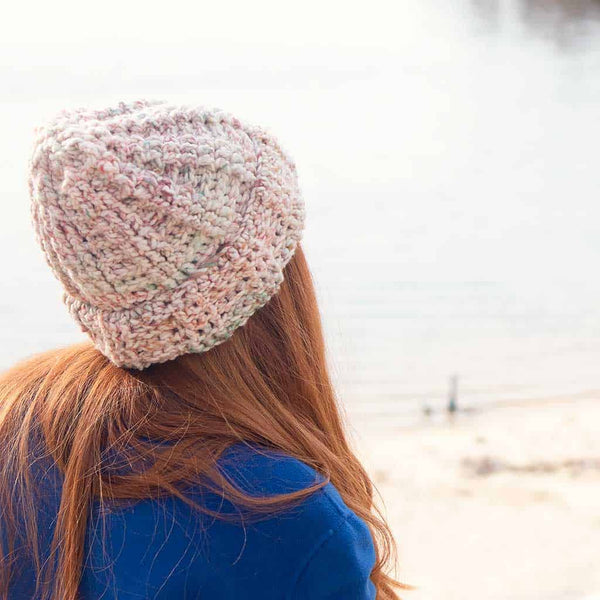 Easy Ribbed Crochet Hat