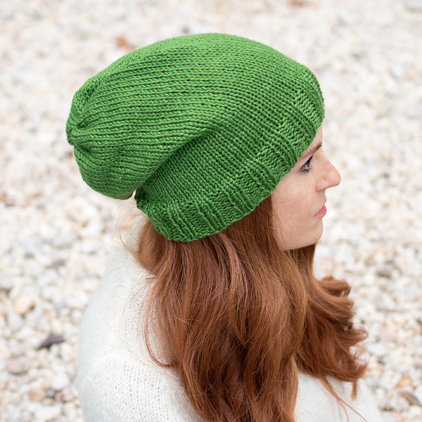 Beginner Flat Knit Hat
