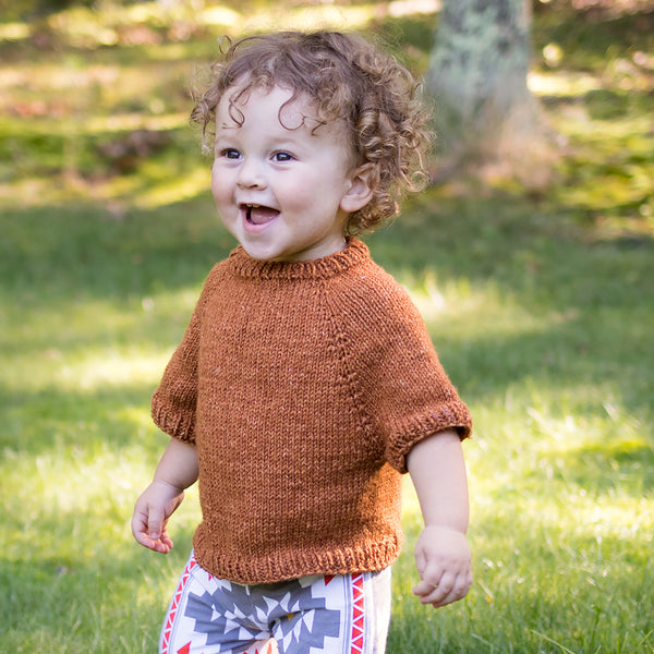 Top Down Baby Sweater