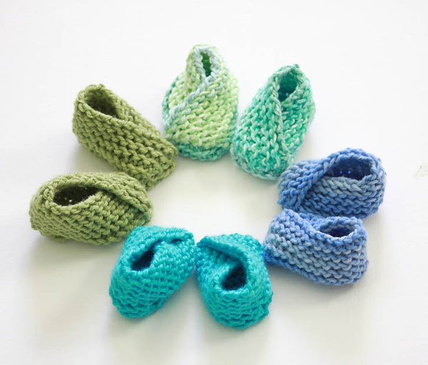 Easiest Baby Booties Ever Knitting Pattern