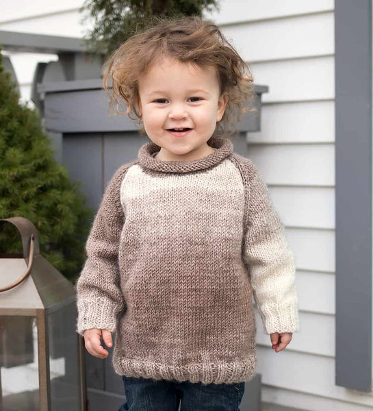 Easy Toddler Sweater Gina Michele Knitting