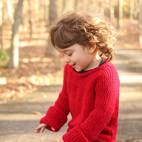 Easy Toddler Sweater Knitting Pattern