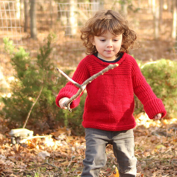 Easy Toddler Sweater Knitting Pattern