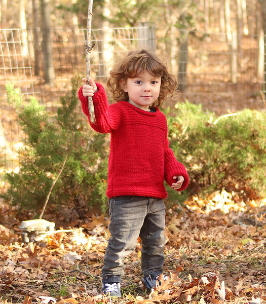 Easy Toddler Sweater Knitting Pattern