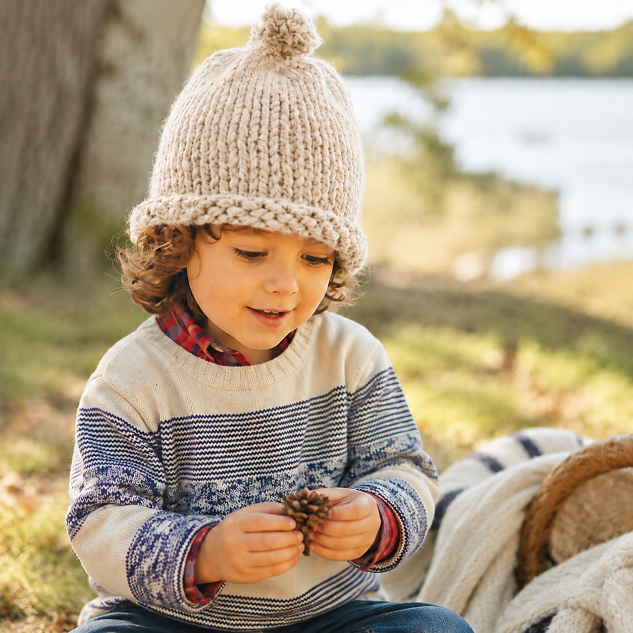 1 Hour Baby and Kids Hat Knitting Pattern