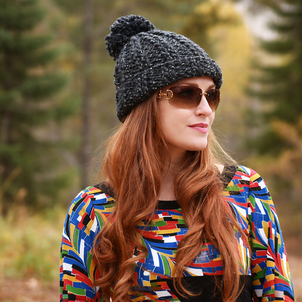 3-Hour Chunky Ribbed Hat Knitting Pattern
