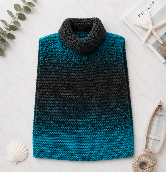 Super Easy 3 Square Child’s Sweater Knitting Pattern