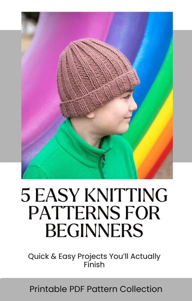 5 Easy Knitting Patterns for Beginners