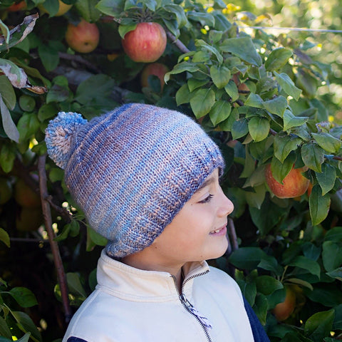Beginner Kids Hat Knitting Pattern