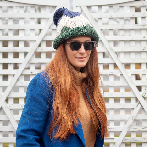 Colorwork Mountain Hat Knitting Pattern