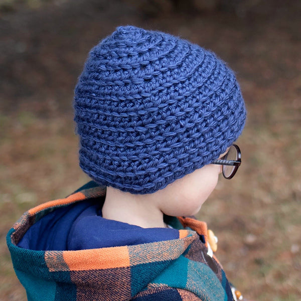 Kids Spiral Crochet Hat