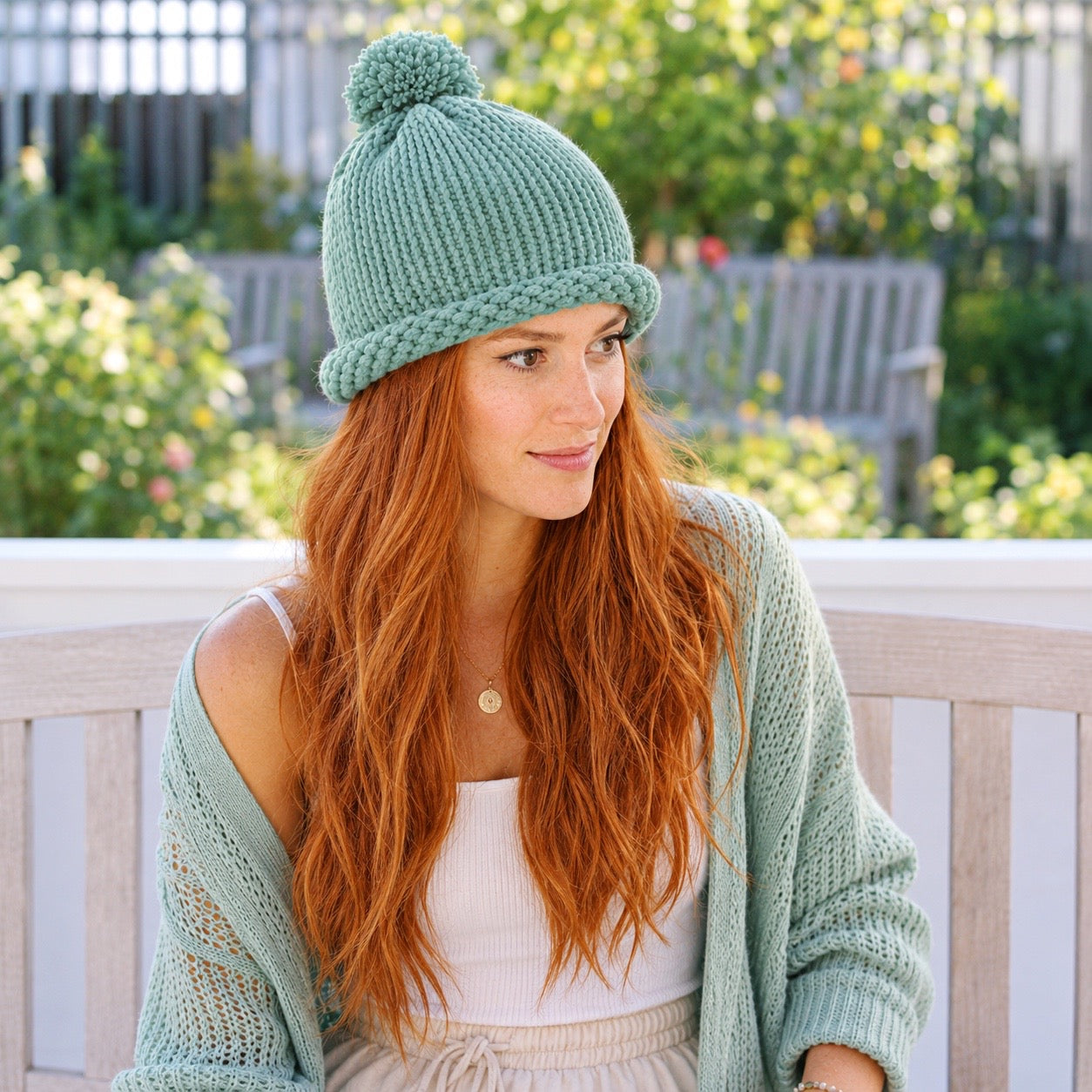 1 Hour Womens Hat Knitting Pattern