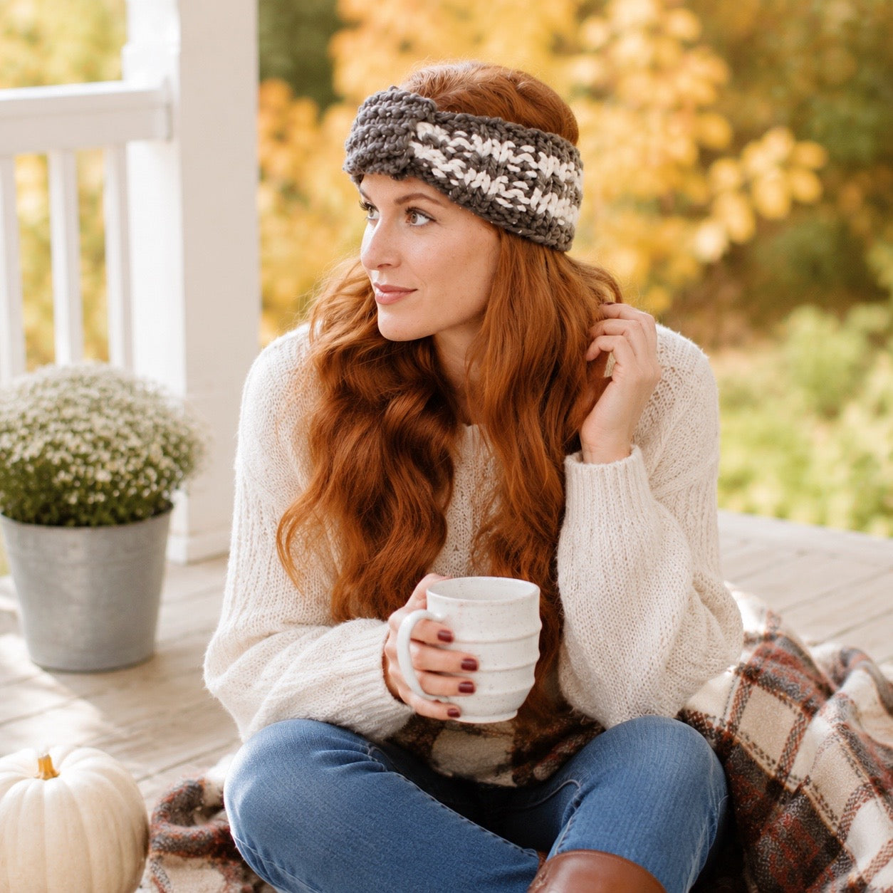 Easy Stripe Headband Knitting Pattern