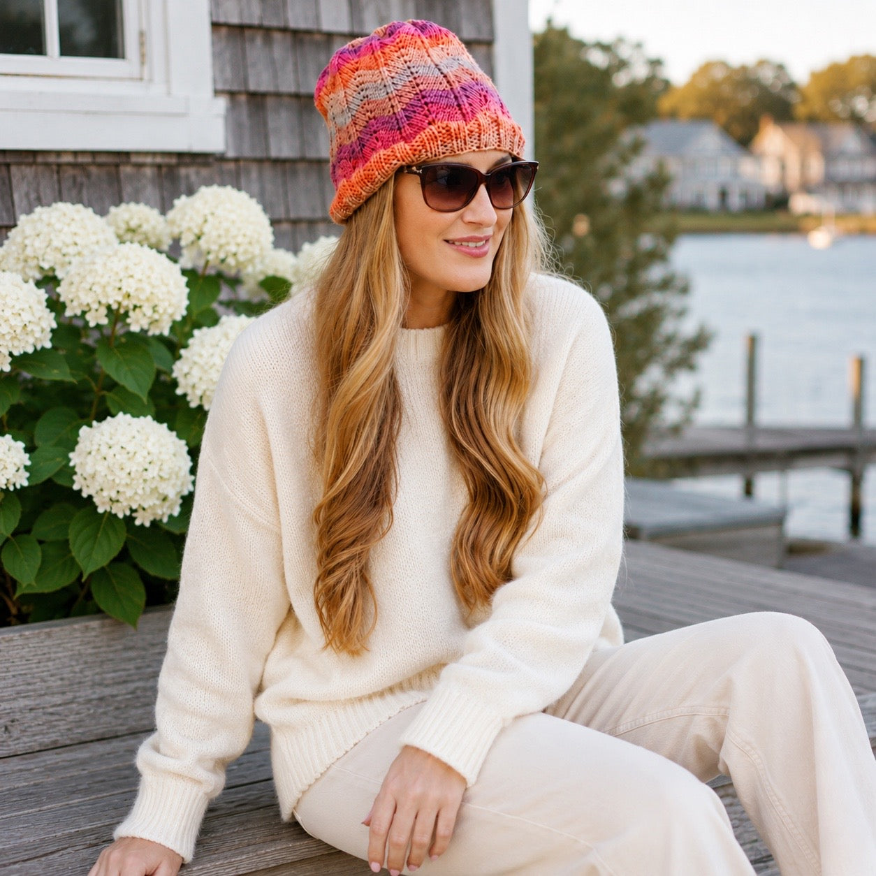 Wave Hat Knitting Pattern