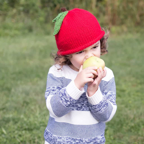 Apple Hat Knitting Pattern