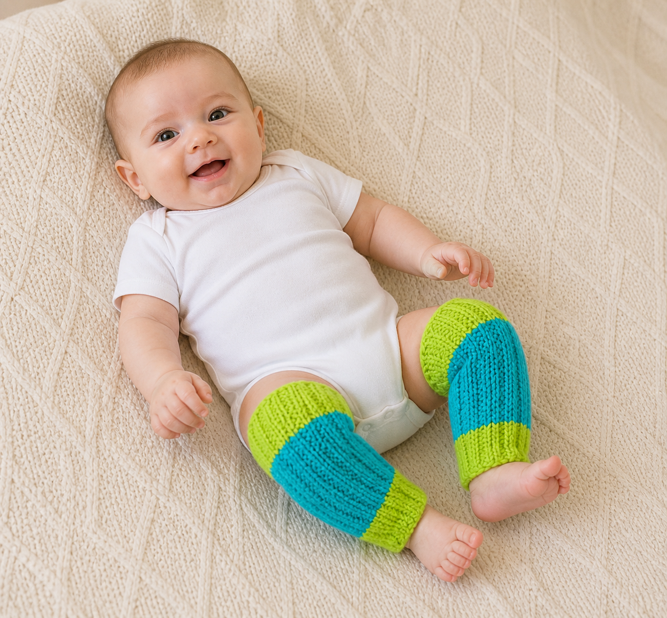 Easy Baby Leg Warmers Knitting Pattern