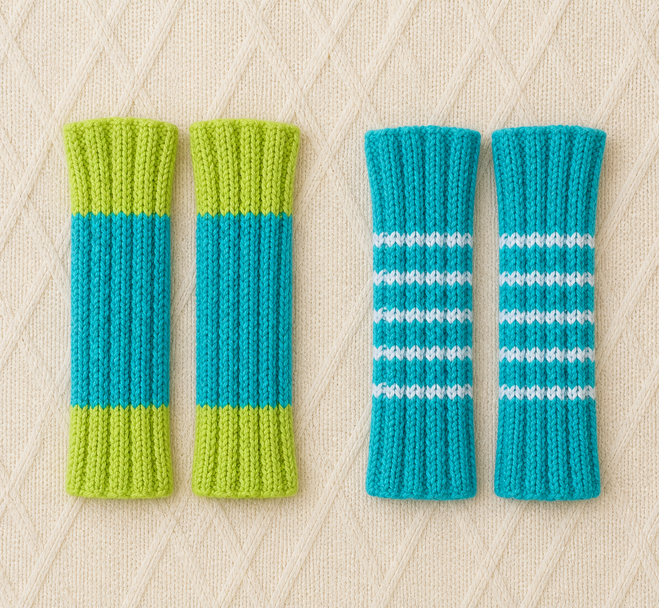Easy Baby Leg Warmers Knitting Pattern