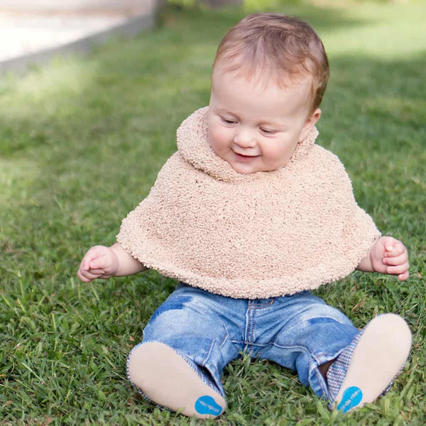 Easy Baby Poncho Knitting Pattern