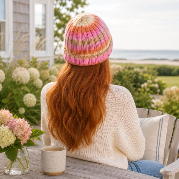 Classic Ribbed Hat Knitting Pattern