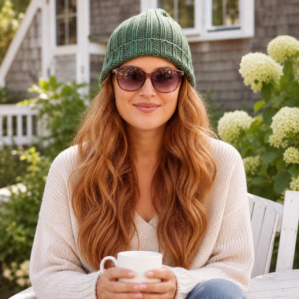 Basic Ribbed Hat for Women