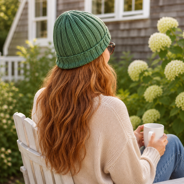 Basic Ribbed Hat for Women