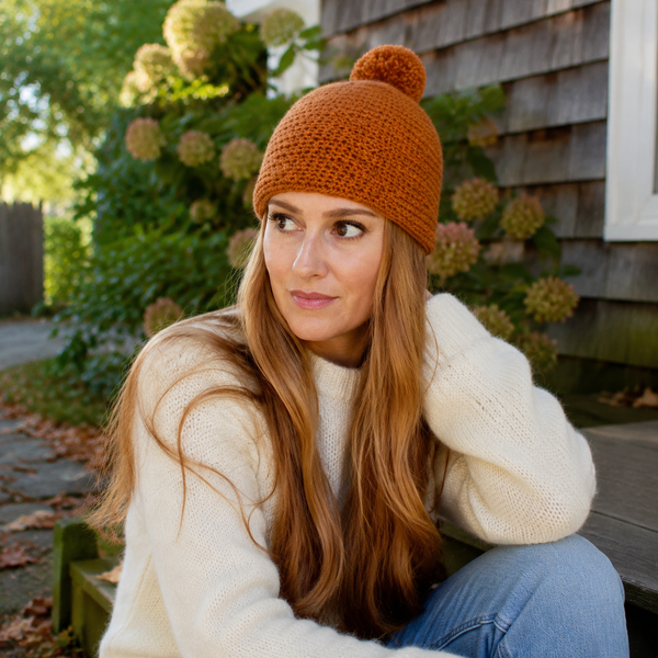 Beginner Hat Crochet Pattern for Women