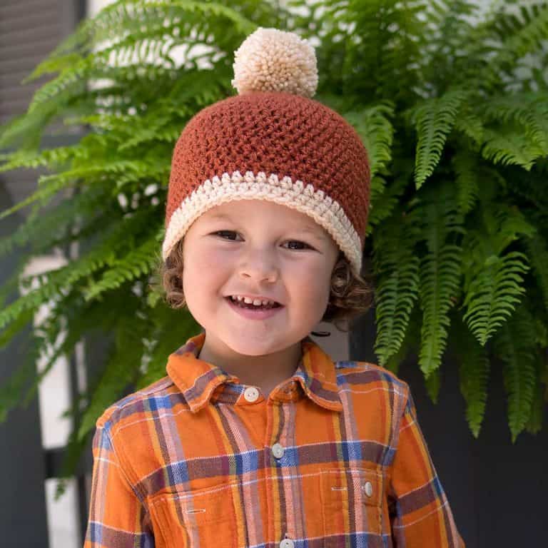 Beginner Kids Crochet Hat