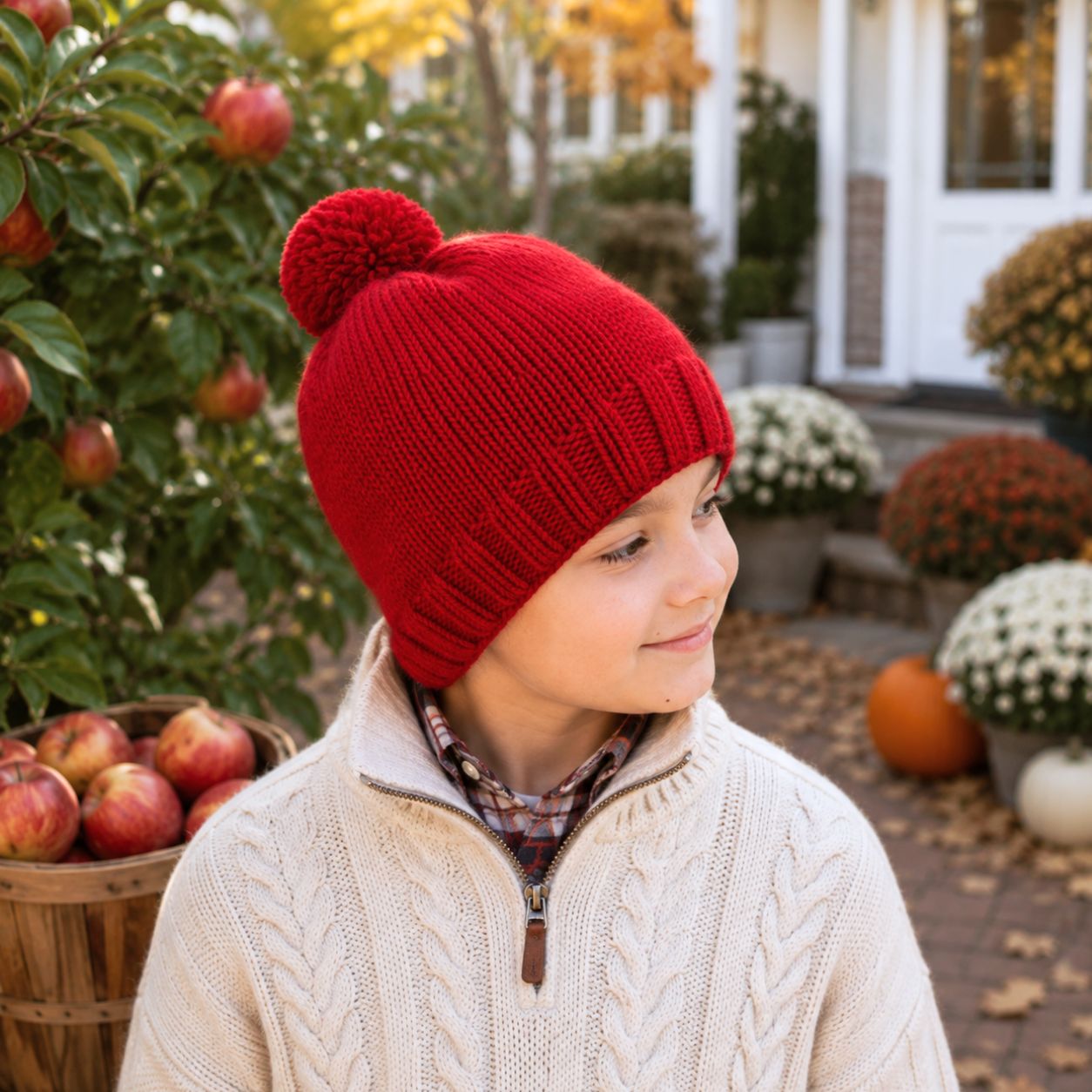 Beginner Kids Hat Knitting Pattern
