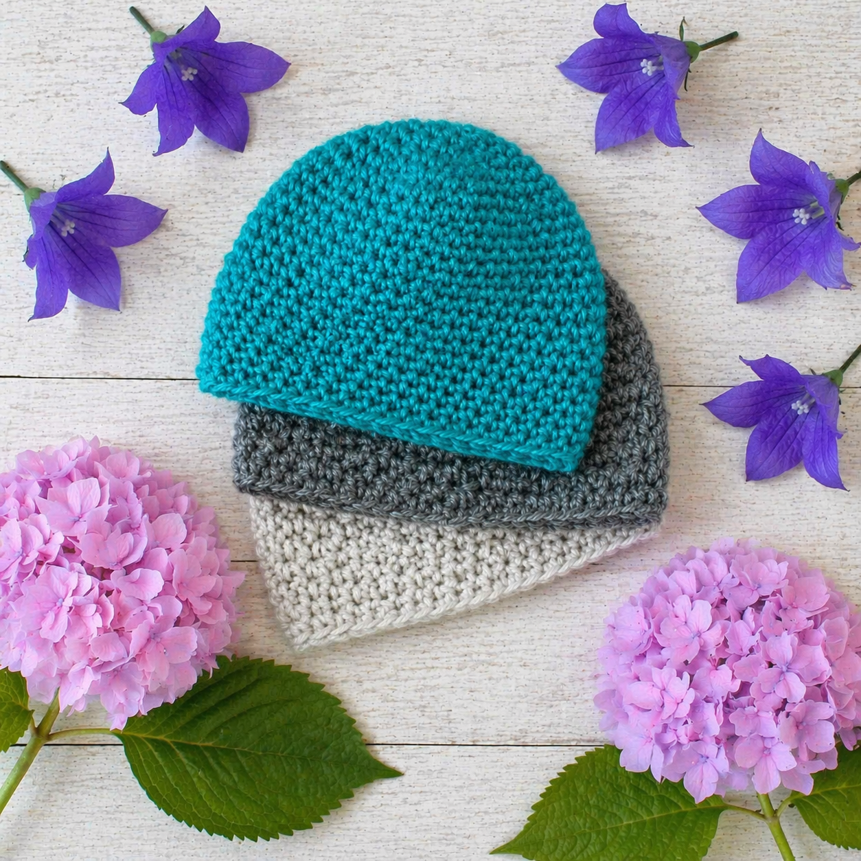 Beginner Baby Hat Crochet Pattern