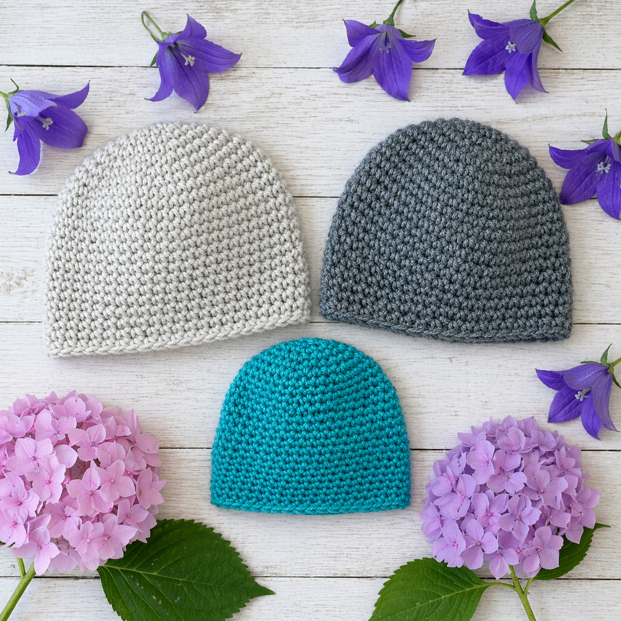 Beginner Baby Hat Crochet Pattern