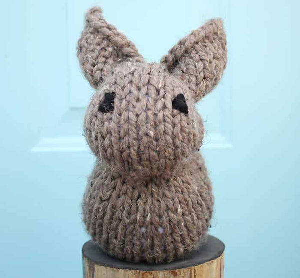 One Square Knit Bunny