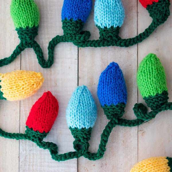 String Christmas Lights Pattern