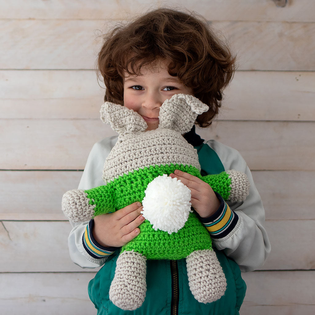 Easy Crochet Plush Bunny Pattern – Gina Michele Knitting