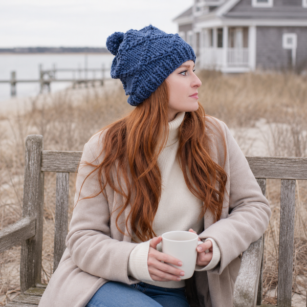 Diamond Knit Hat Pattern