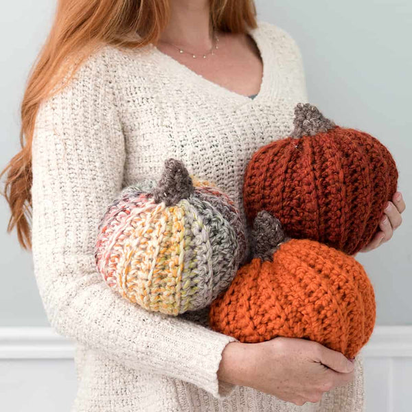 Easy Large Crochet Pumpkin Pattern