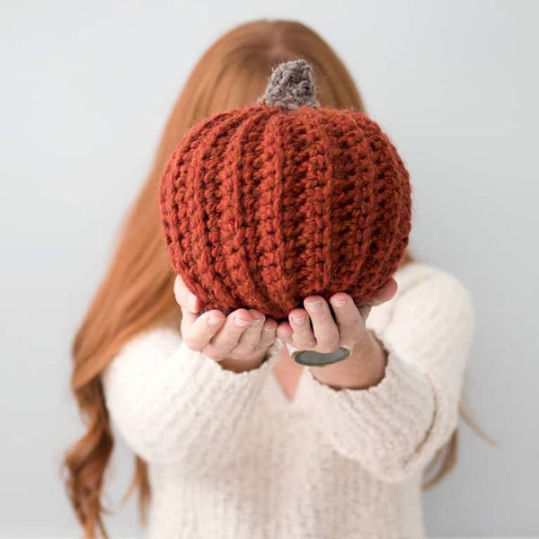 Easiest Large Pumpkin Crochet Pattern