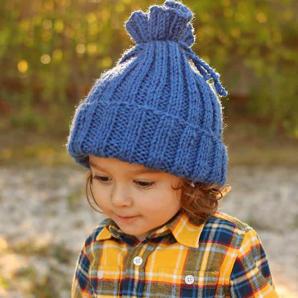 Easiest Kids Hat Knitting Pattern