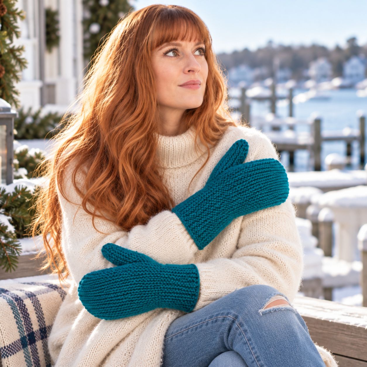 Easiest Mitten Knitting Pattern Ever!