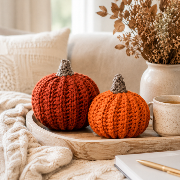 Easy Large Crochet Pumpkin Pattern