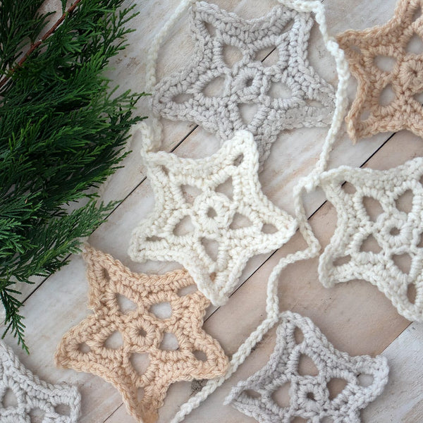 Easy Crochet Snowflake Pattern